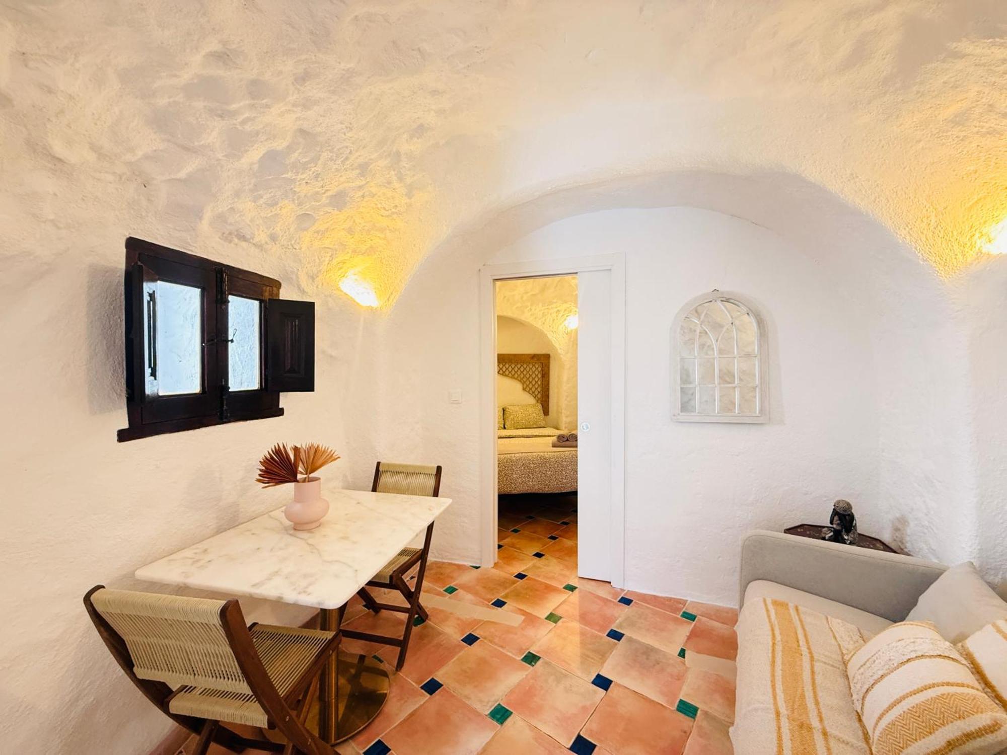 Appartement Cueva La Bonica - Hostatel à Grenade Extérieur photo